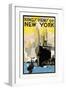 King's Views of New York-H.p. Junker-Framed Art Print