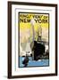 King's Views of New York-H.p. Junker-Framed Art Print