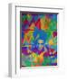 King Samo-Abstract Graffiti-Framed Giclee Print