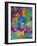 King Samo-Abstract Graffiti-Framed Giclee Print