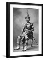 King Sisowath of Cambodia, 1922-null-Framed Giclee Print