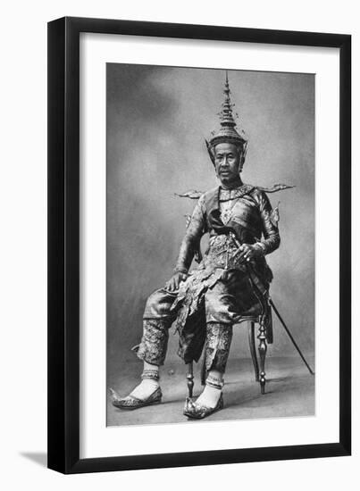 King Sisowath of Cambodia, 1922-null-Framed Giclee Print