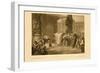 King Solomon and the Iron Workers-Sartain-Framed Art Print