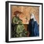 King Solomon and the Queen of Sheba, 1435-Conrad Witz-Framed Giclee Print