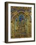 King Solomon and the Queen of Sheba, Verdun Altar, Begun 1181, Enamel-Nicholas of Verdun-Framed Giclee Print