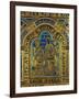 King Solomon and the Queen of Sheba, Verdun Altar, Begun 1181, Enamel-Nicholas of Verdun-Framed Giclee Print