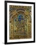 King Solomon and the Queen of Sheba, Verdun Altar, Begun 1181, Enamel-Nicholas of Verdun-Framed Giclee Print