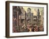 King Solomon and the Queen of Sheba-Jacob De Vries-Framed Giclee Print