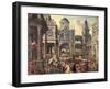 King Solomon and the Queen of Sheba-Jacob De Vries-Framed Giclee Print