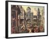 King Solomon and the Queen of Sheba-Jacob De Vries-Framed Giclee Print