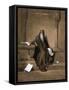 King Solomon - Bible-Gustave Dore-Framed Stretched Canvas