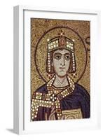 King Solomon (Detail of Interior Mosaics in the St. Mark's Basilic), 12th Century-null-Framed Giclee Print