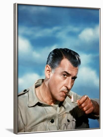 KING SOLOMON'S MINES, 1950 directed by COMPTON BENNETT Stewart Granger (photo)-null-Framed Photo