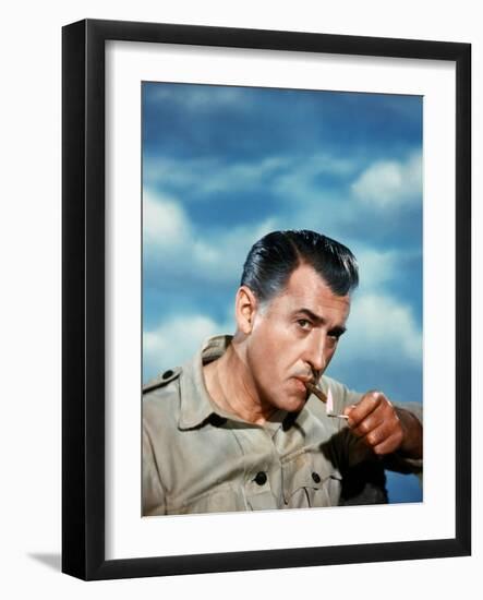 KING SOLOMON'S MINES, 1950 directed by COMPTON BENNETT Stewart Granger (photo)-null-Framed Photo