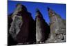 King Solomon's Pillars, Geological Formations, Timna National Park, Surroundings of Eilat, Israel-null-Mounted Giclee Print