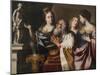 King Solomon's Wives Lead Him into Idolatry-Giovanni Venanzi di Pesaro-Mounted Giclee Print