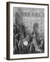 King Solomon Welcoming the Queen of Sheba, 1865-1866-Gustave Doré-Framed Giclee Print