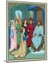 King Solomon Welcoming the Queen of Sheba-Hans Memling-Mounted Giclee Print