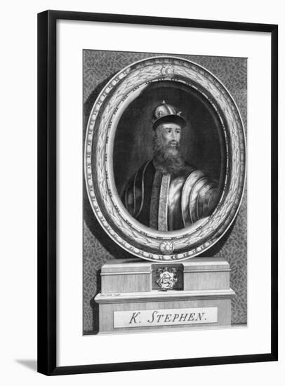 King Stephen (1096-115)-Smith-Framed Giclee Print