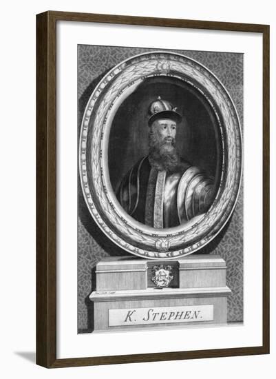 King Stephen (1096-115)-Smith-Framed Giclee Print