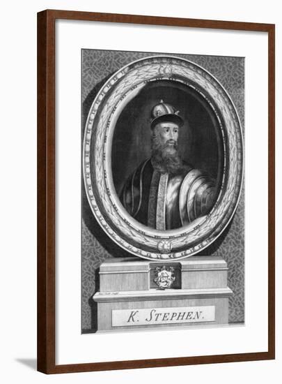King Stephen (1096-115)-Smith-Framed Giclee Print