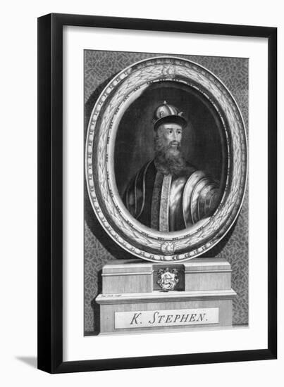 King Stephen (1096-115)-Smith-Framed Giclee Print