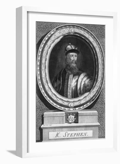 King Stephen (1096-115)-Smith-Framed Giclee Print