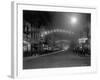 King Street, Charleston, South Carolina at Night-null-Framed Photographic Print