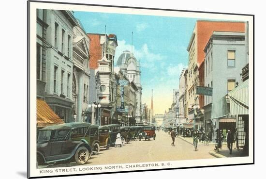 King Street, Charleston, South Carolina-null-Mounted Art Print