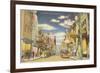 King Street, Charleston, South Carolina-null-Framed Premium Giclee Print