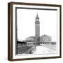 King Street Depot, Seattle, WA, Oct. 22, 1906-Asahel Curtis-Framed Giclee Print