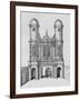 King Street Gate, Westminster, c1725 (1911)-George Vertue-Framed Giclee Print