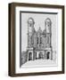 King Street Gate, Westminster, c1725 (1911)-George Vertue-Framed Giclee Print