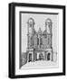 King Street Gate, Westminster, c1725 (1911)-George Vertue-Framed Giclee Print