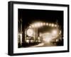 King Street Lights at Night, Charleston, S.C.-null-Framed Photo