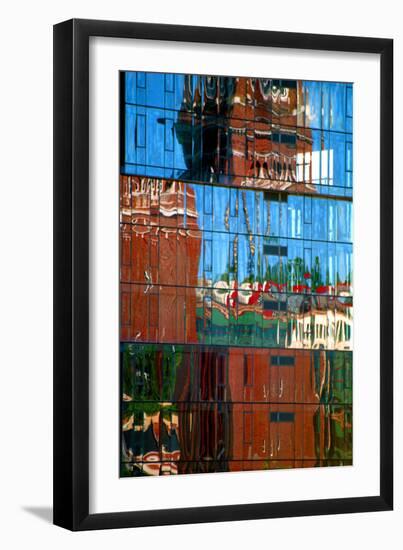 King Street Reflections-Douglas Taylor-Framed Photographic Print