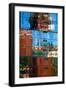 King Street Reflections-Douglas Taylor-Framed Photographic Print