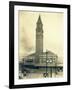 King Street Station, Seattle, 1924-Asahel Curtis-Framed Giclee Print