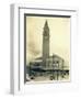 King Street Station, Seattle, 1924-Asahel Curtis-Framed Premium Giclee Print