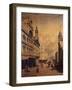 King Street, Sydney, 1889-Jacques Carabain-Framed Giclee Print