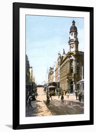 King Street, Sydney, Australia, C1900s-null-Framed Giclee Print