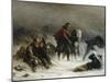 King Sverre in a Blizzard in the Voss Mountains, 1870-Peder Balke-Mounted Giclee Print