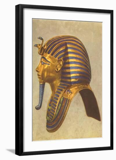 King Tut Funeral Mask, Egypt-null-Framed Art Print