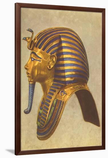 King Tut Funeral Mask, Egypt-null-Framed Art Print