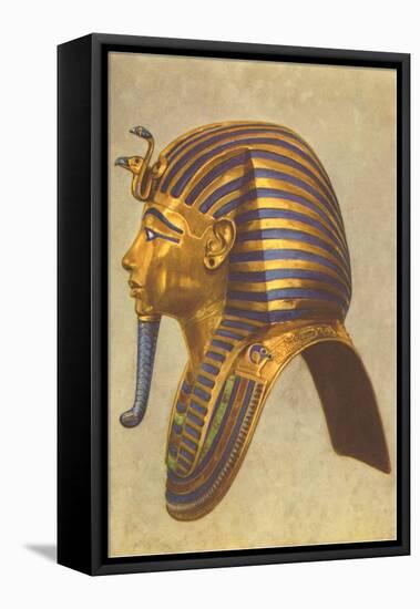 King Tut Funeral Mask, Egypt-null-Framed Stretched Canvas