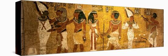 King Tut Tomb Wall, Egypt-Kenneth Garrett-Stretched Canvas