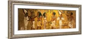 King Tut Tomb Wall, Egypt-Kenneth Garrett-Framed Photographic Print