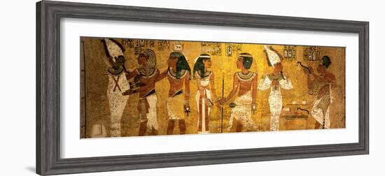 King Tut Tomb Wall, Egypt-Kenneth Garrett-Framed Photographic Print