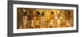 King Tut Tomb Wall, Egypt-Kenneth Garrett-Framed Photographic Print