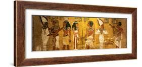 King Tut Tomb Wall, Egypt-Kenneth Garrett-Framed Photographic Print